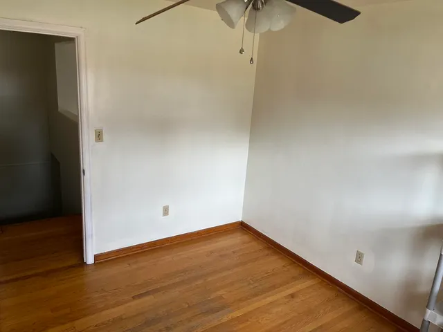 wooden floor in an empty room