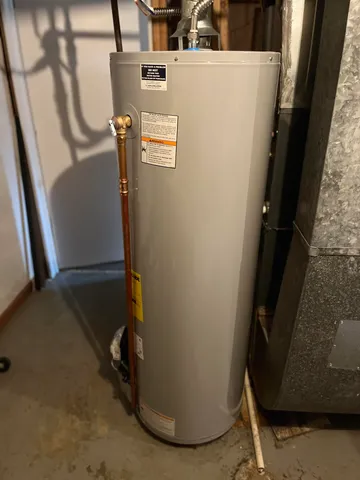 a view of water heater room