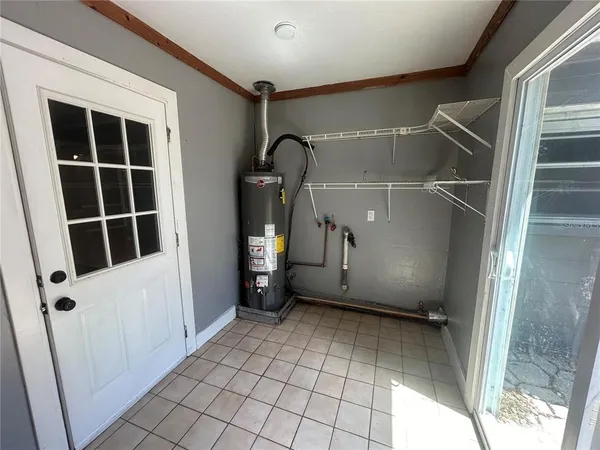 a view of front door