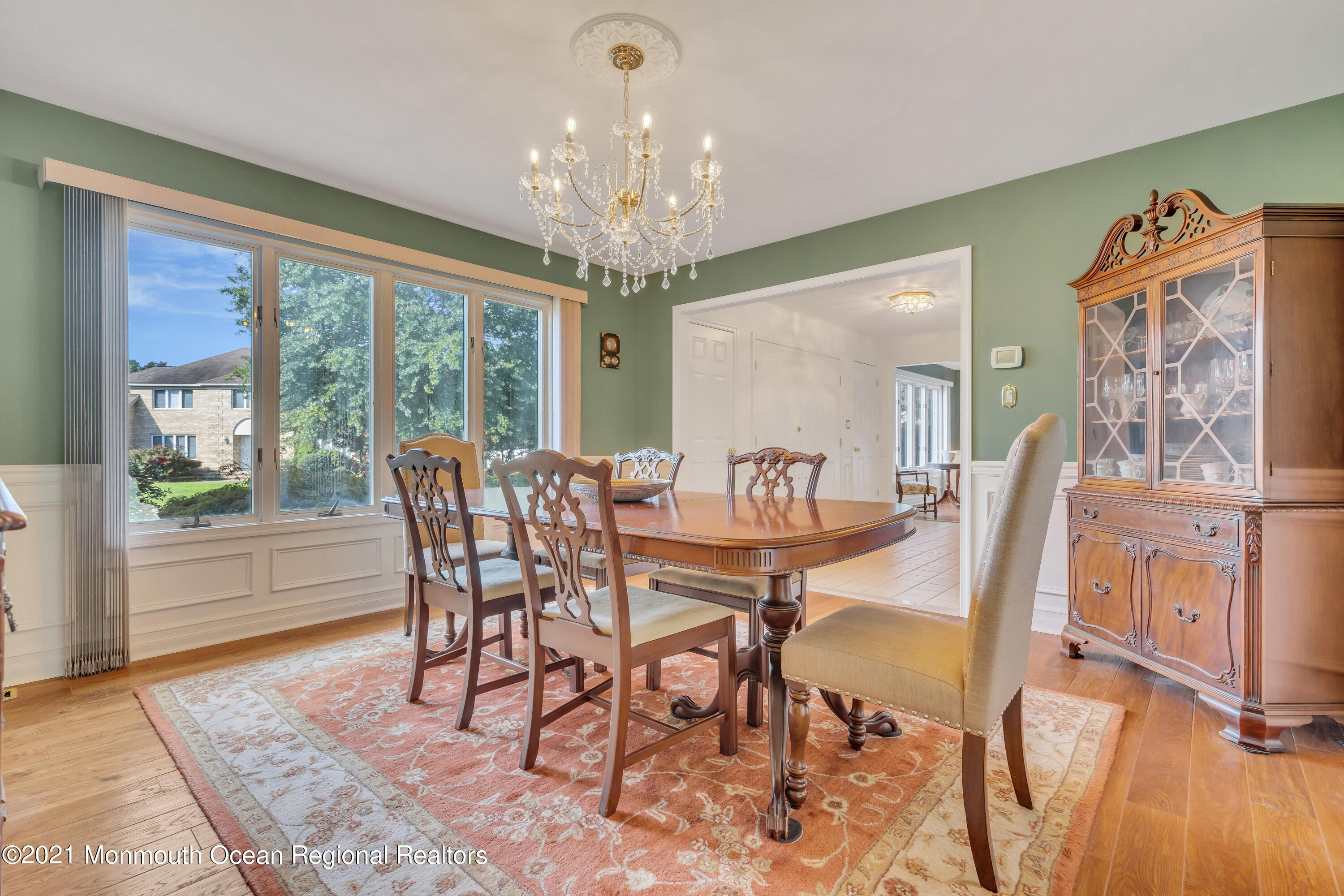 230 Crest Hill Road Toms River, NJ 08755 - Photo 12 of 59 a view of a dining room with furniture window and outside view