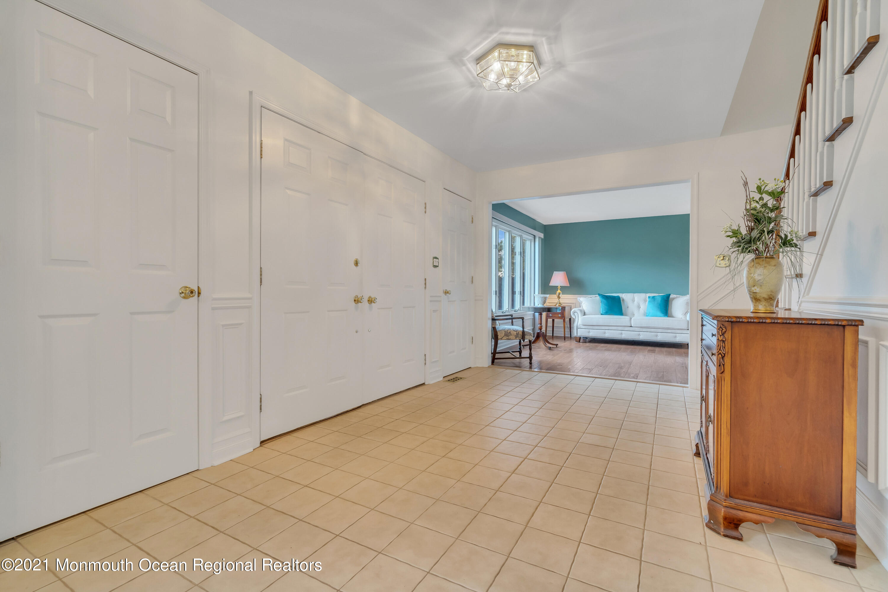 230 Crest Hill Road Toms River, NJ 08755 - Photo 13 of 59 a view of a livingroom with furniture and a chandelier