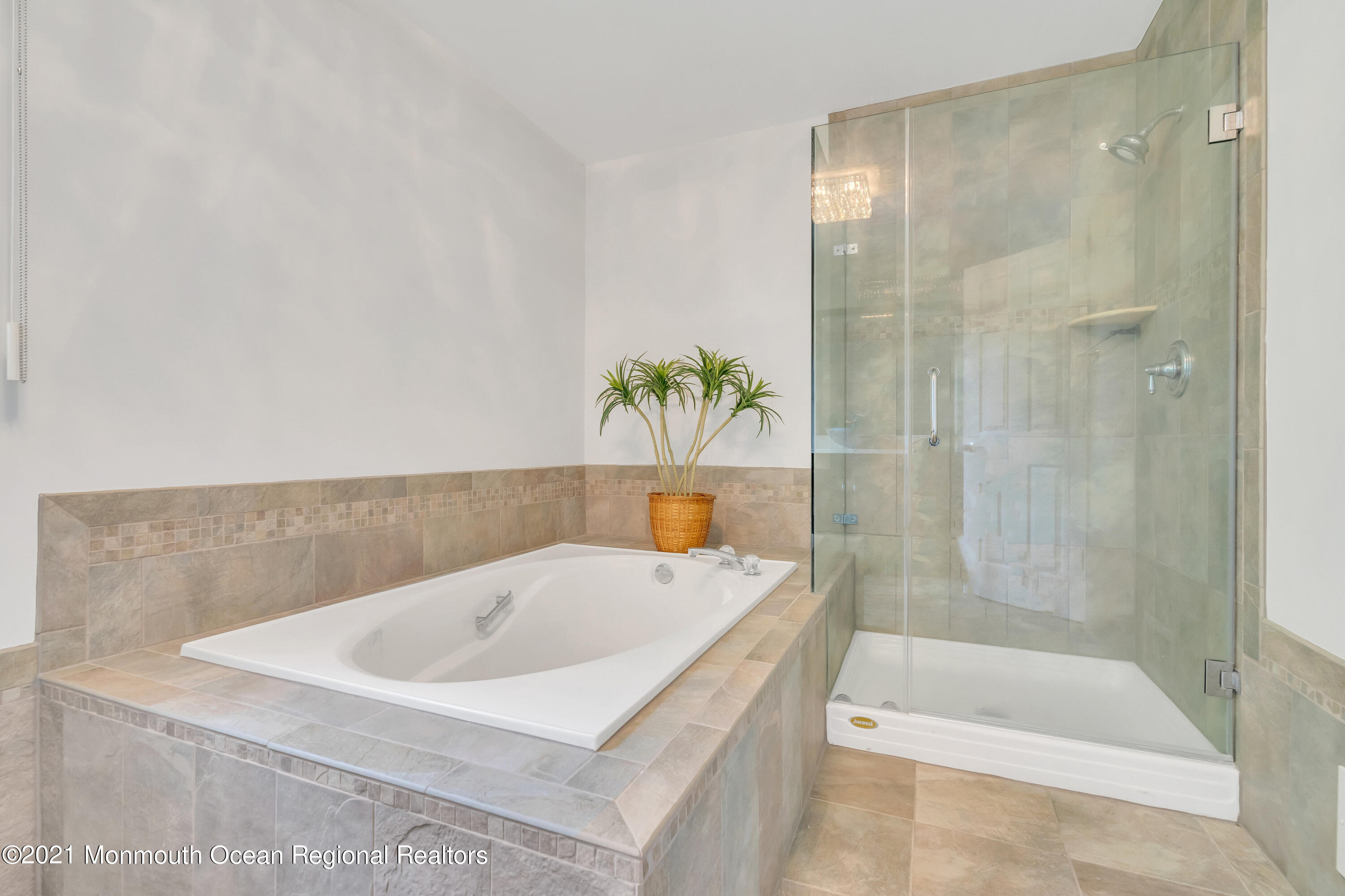 230 Crest Hill Road Toms River, NJ 08755 - Photo 37 of 59 a bathroom with a bathtub and shower