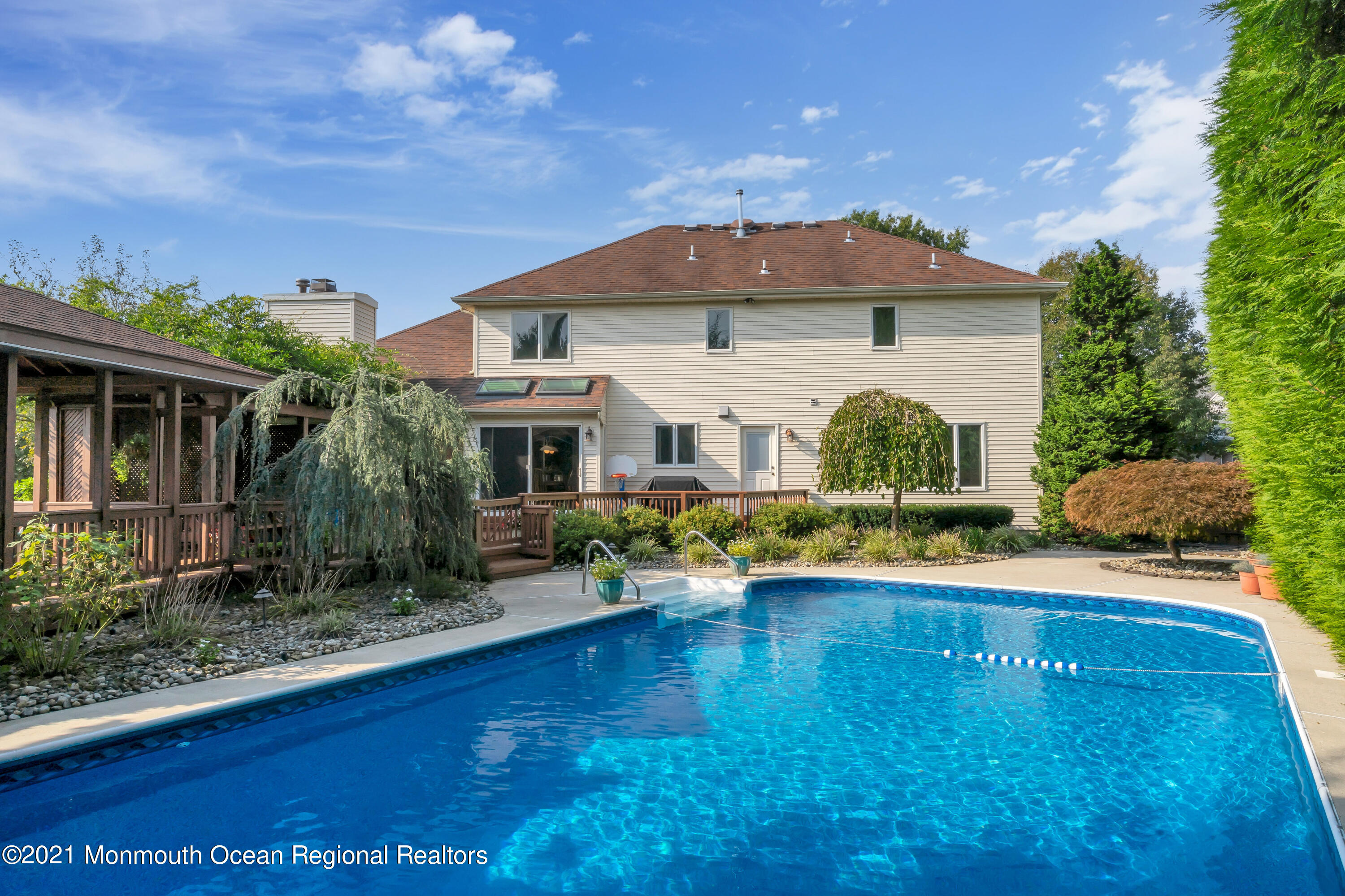 230 Crest Hill Road Toms River, NJ 08755 - Photo 53 of 59 a front view of house with yard and outdoor seating