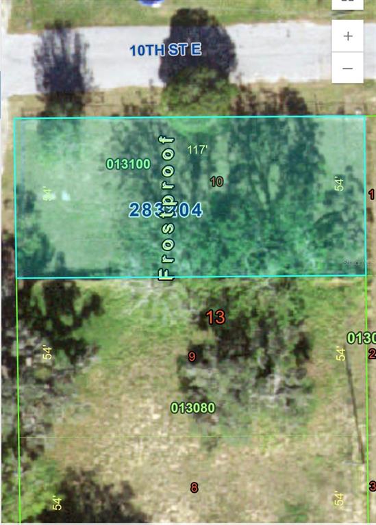 a view of a garden from a yard