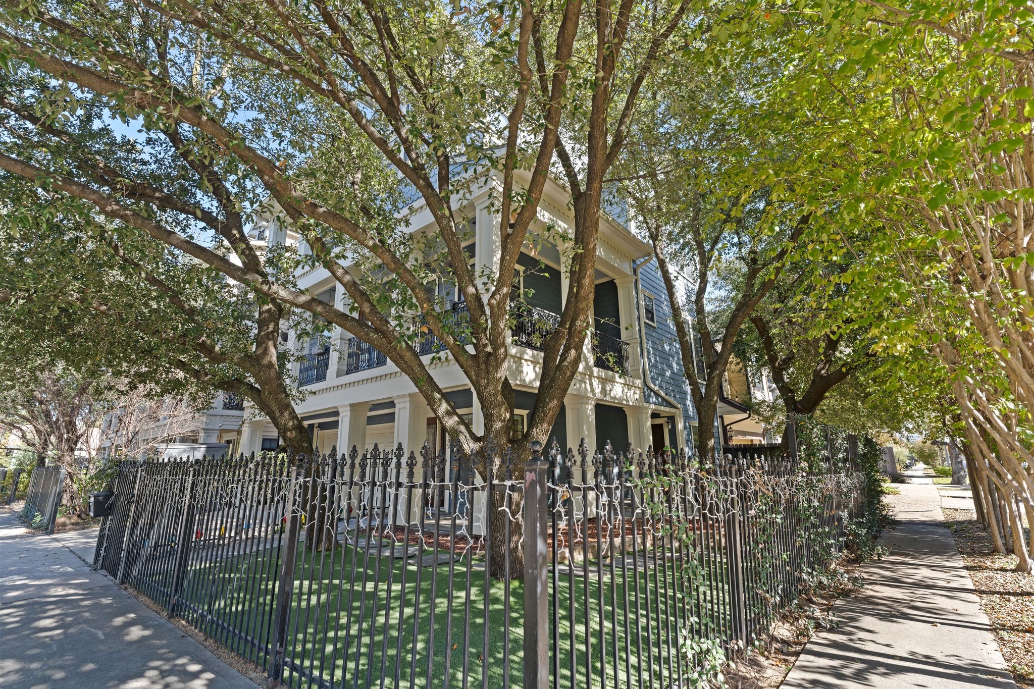 2502 Lawrence Street Houston, TX 77008 - Photo 26 of 26 Mature trees, low maintenance turf, fully fenced corner lot in a prime Heights location!