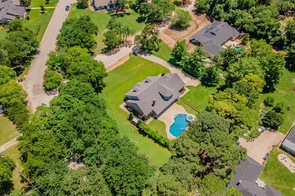 1200 Mount Gilead Road Keller, TX 76262 - Photo 6 of 38 an aerial view of a house with a garden