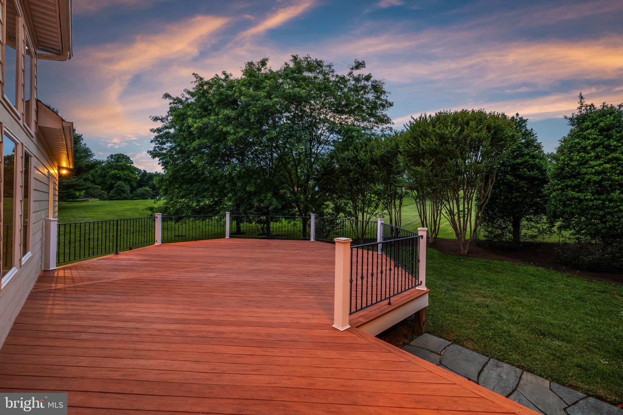 1310 Musgrove Road Lutherville-Timonium, MD 21093 - Photo 3 of 93 Serene deck with lush green views.