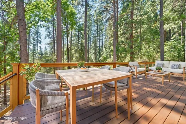 a view of outdoor space and tree