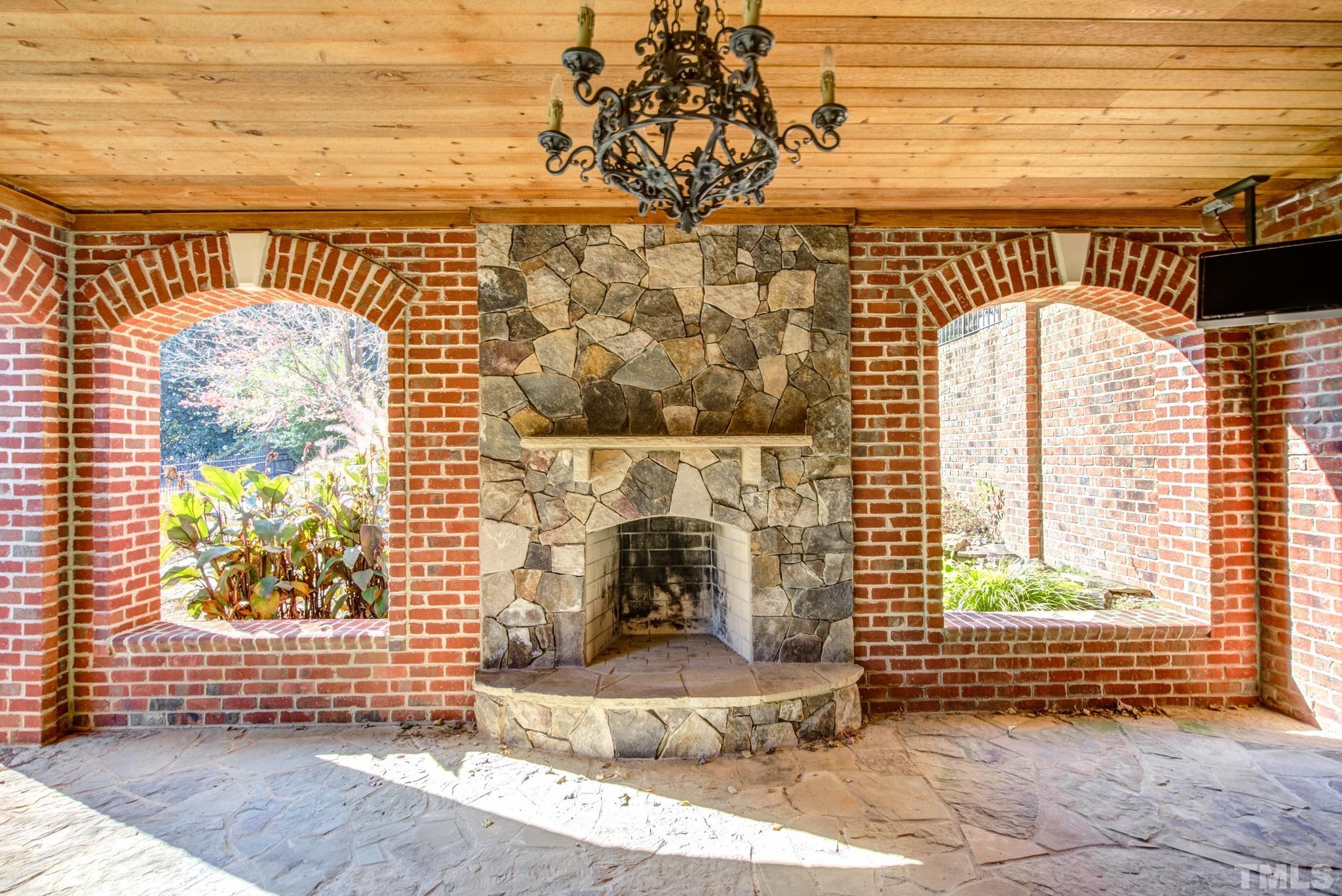 6437 Wakefalls Drive Wake Forest, NC 27587 - Photo 66 of 76 a front view of a house with a garden