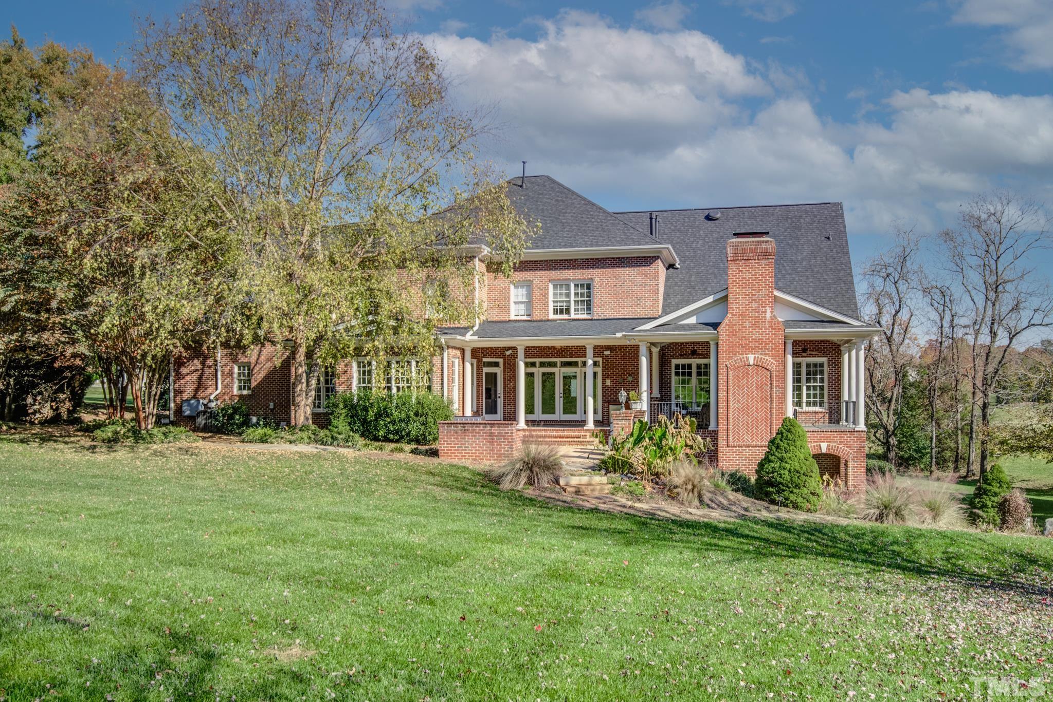 6437 Wakefalls Drive Wake Forest, NC 27587 - Photo 71 of 76 a front view of house with yard and green space