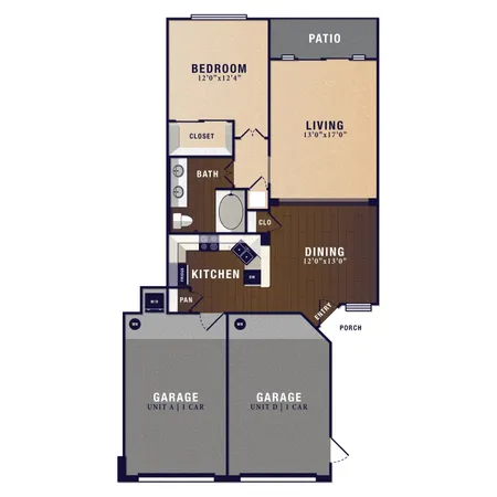 $1,612 | 1600 Eldridge Parkway South, Unit 1505, Houston, TX 77077