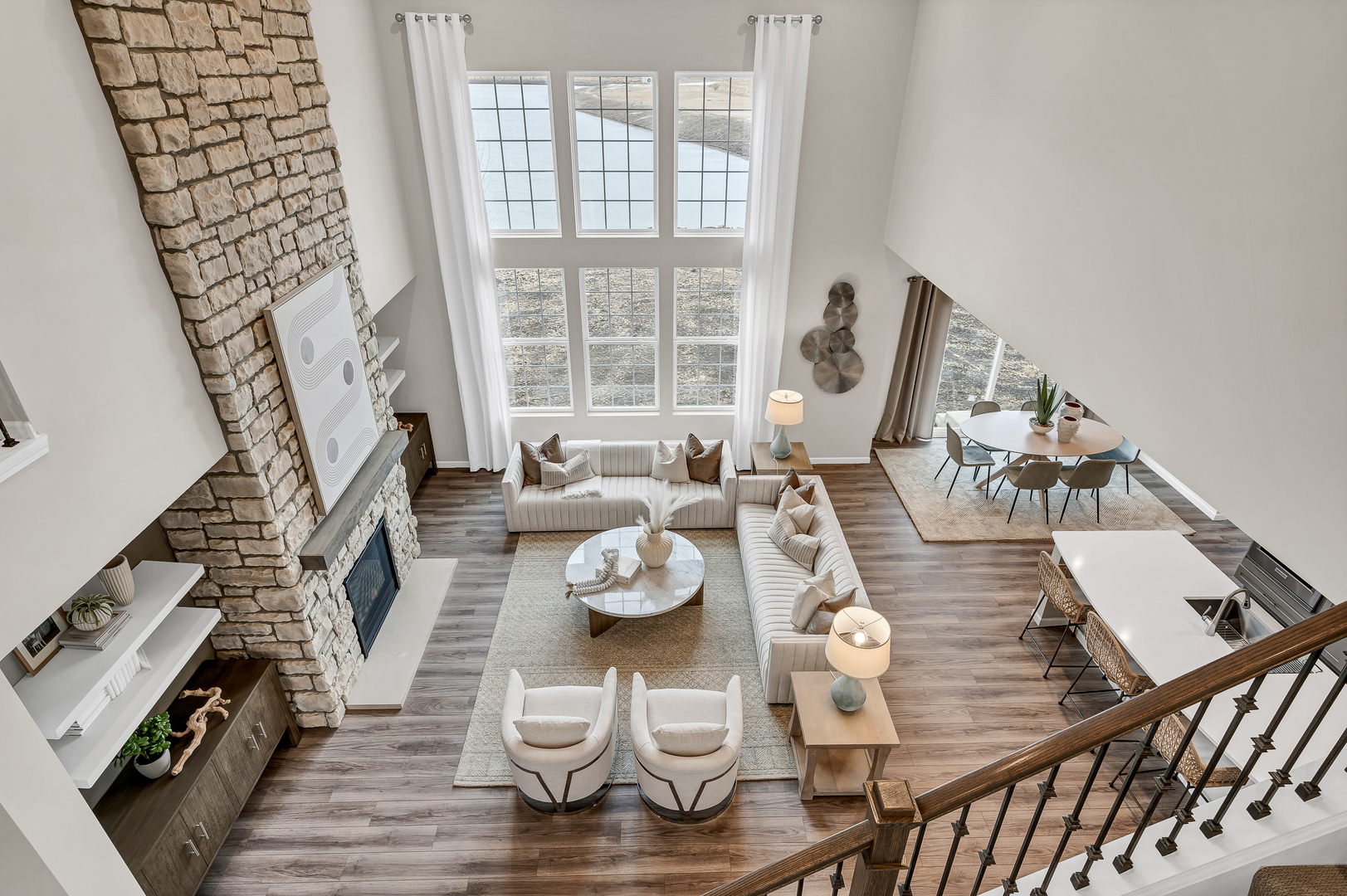 2951 Amaranth Court Aurora, IL 60503 - Photo 16 of 16 a view of a dining room with furniture and wooden floor