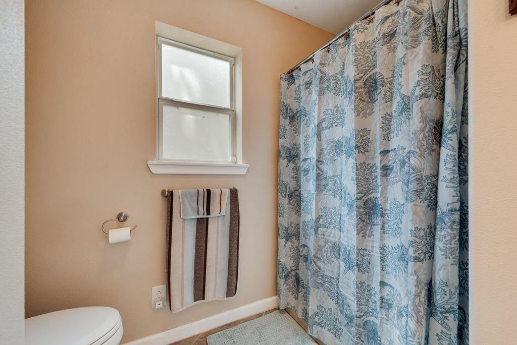 3617 Brandy Road Caddo, TX 76429 - Photo 19 of 40 Full bath with toilet and curtained shower