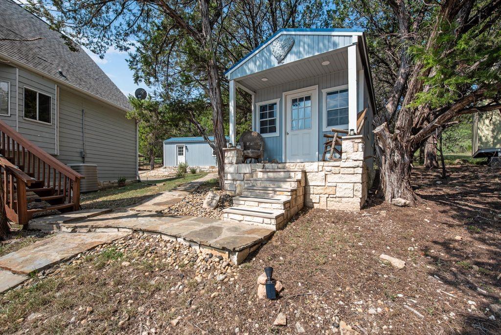 3617 Brandy Road Caddo, TX 76429 - Photo 24 of 40 Property entrance with a porch. Casita facing the lake