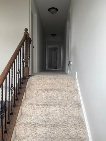 a view of a hallway view