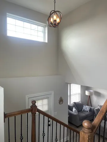 a view of a livingroom with furniture