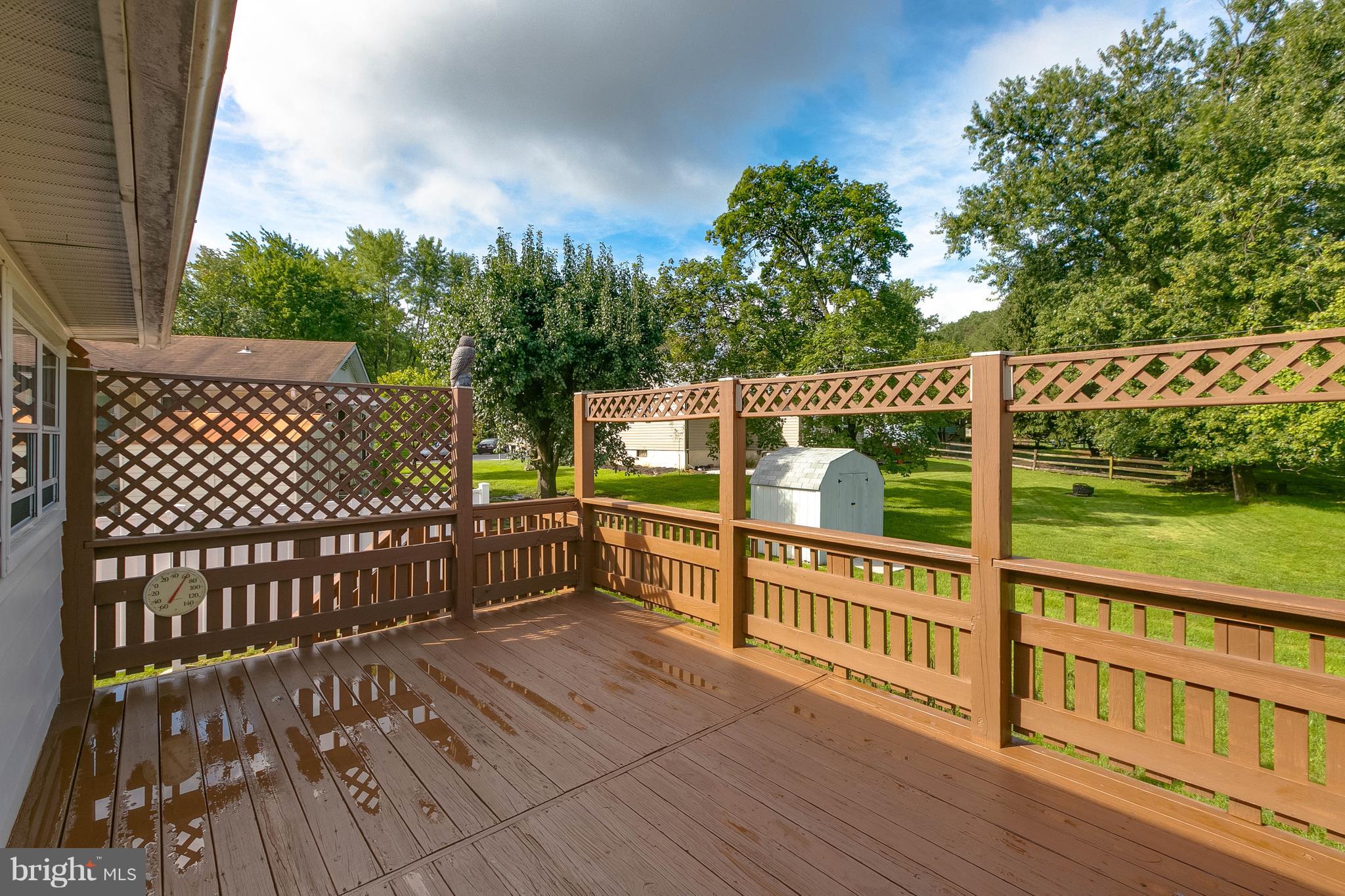 502 Bathurst Road Baltimore, MD 21228 - Photo 21 of 23 Large deck w/ privacy lattice