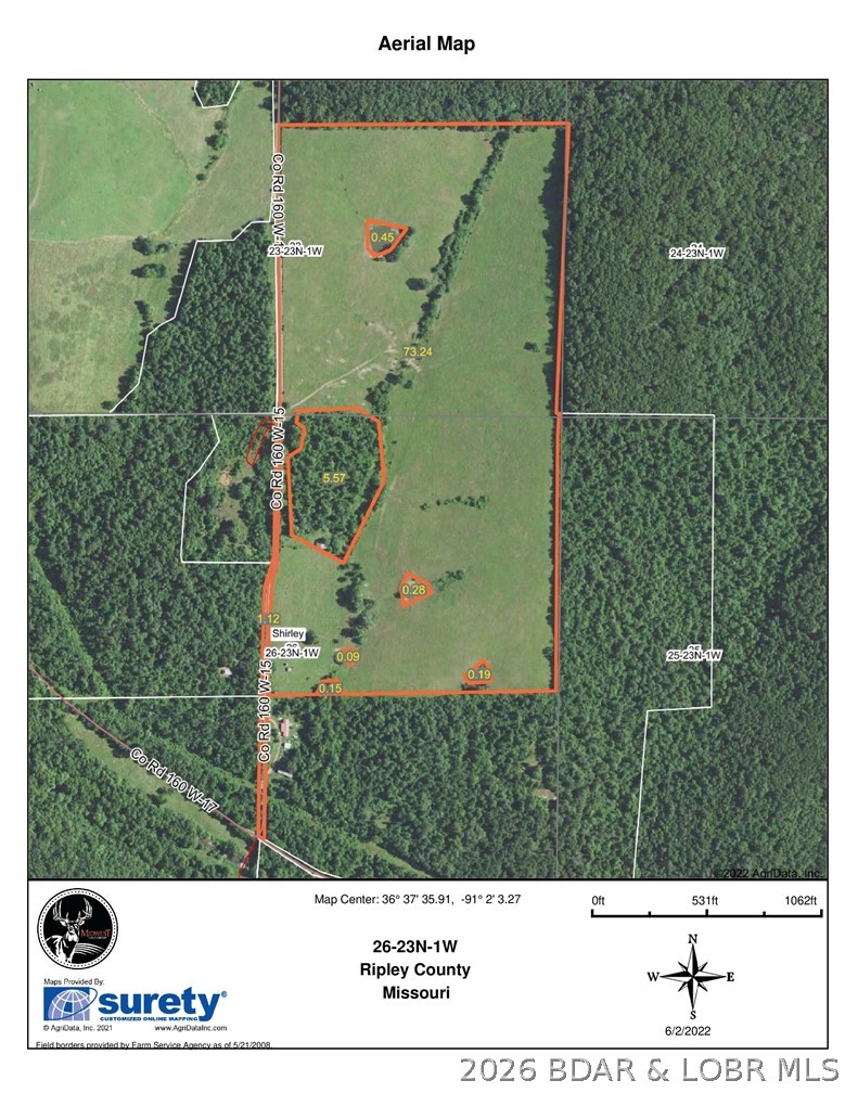 80-ac Ripley Co 80-ac Ripley Co 160w-15 Road Doniphan, MO 63935 - Photo 3 of 24