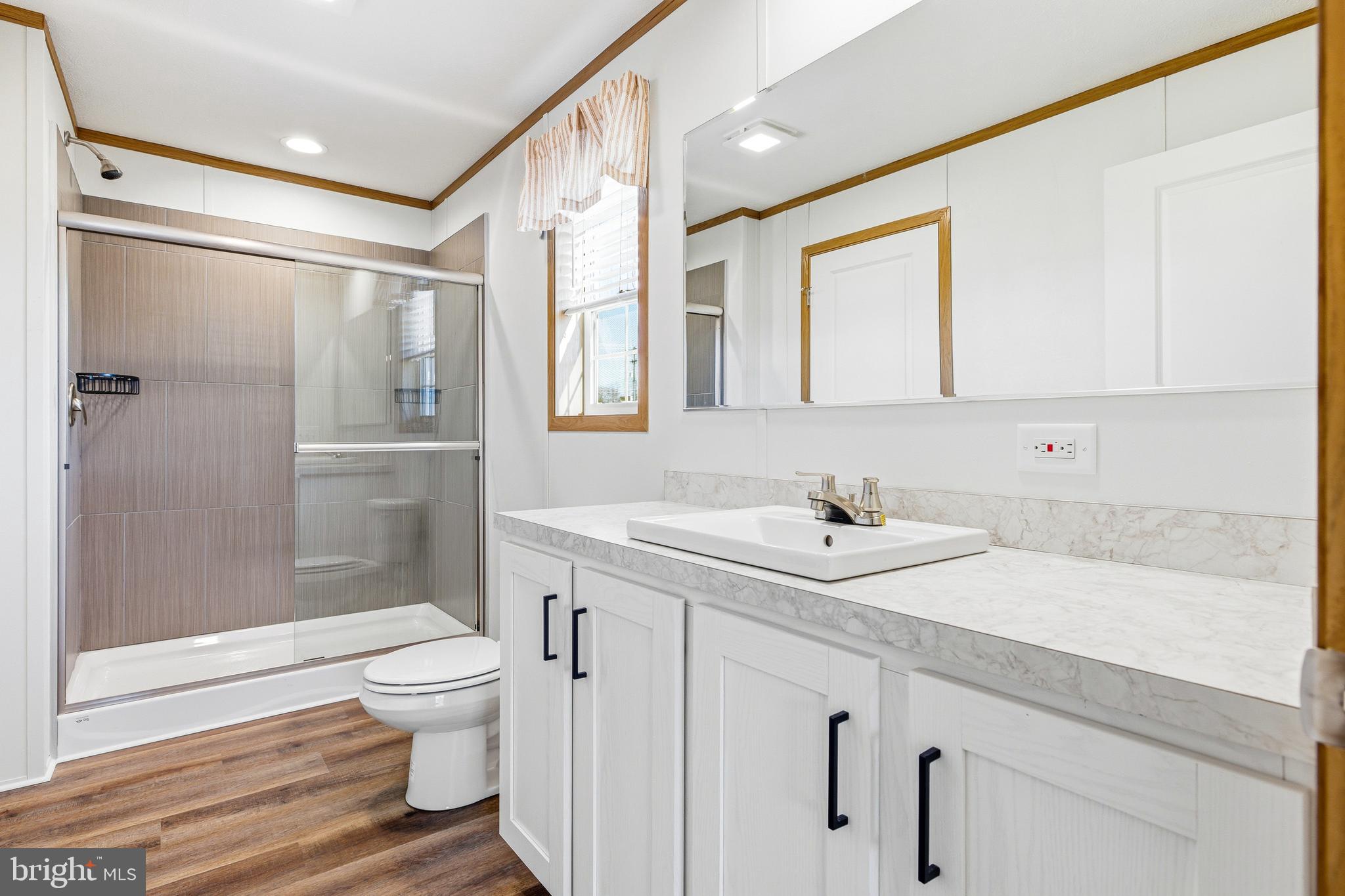 343 Park Road Stanley, VA 22851 - Photo 27 of 48 a bathroom with a sink toilet and shower