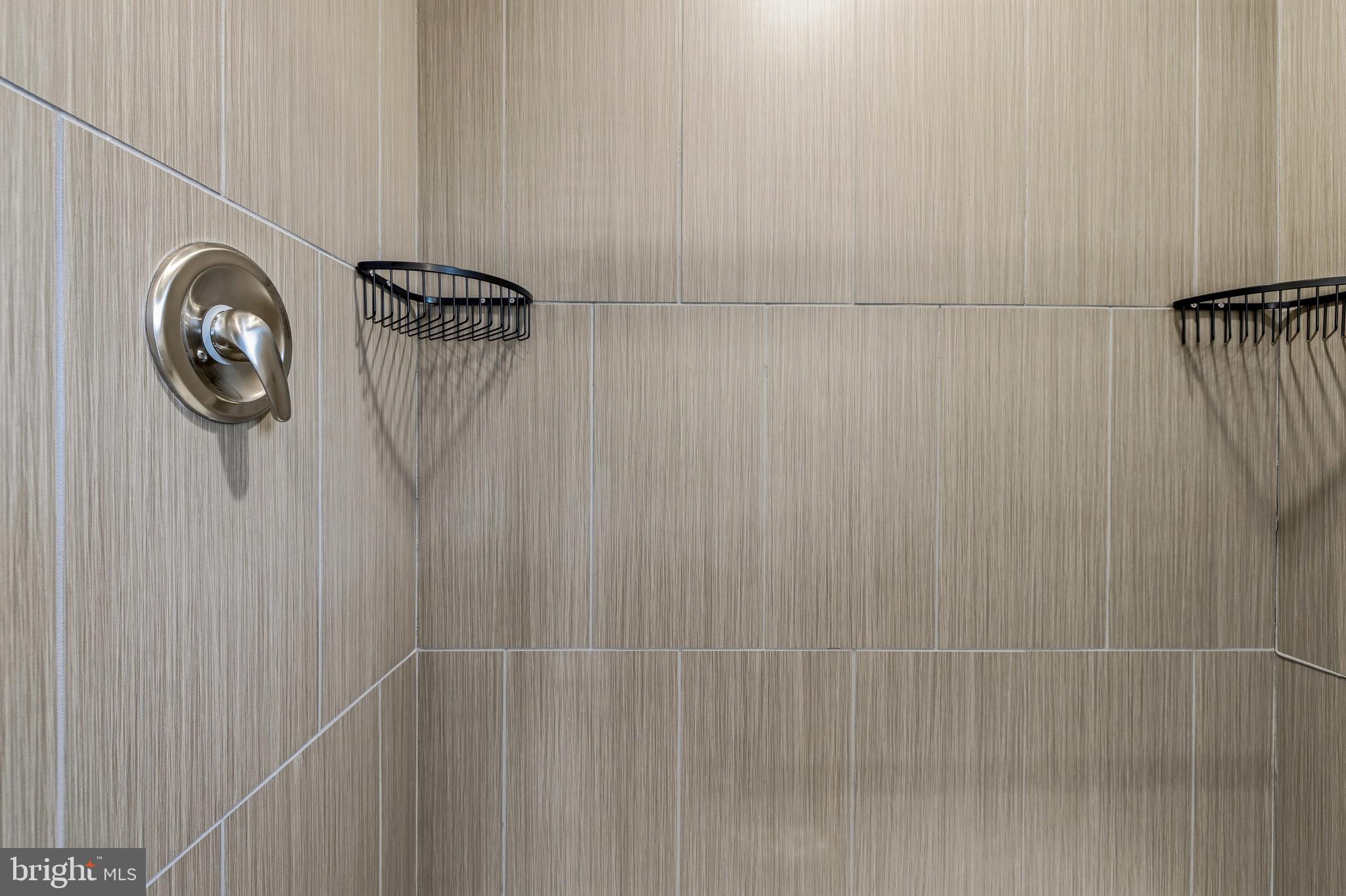 343 Park Road Stanley, VA 22851 - Photo 30 of 48 a bathroom with a shower and a shower curtain