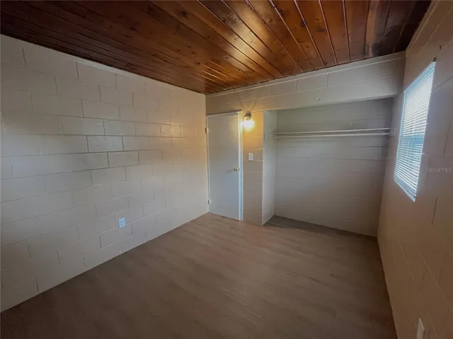 a view of empty room