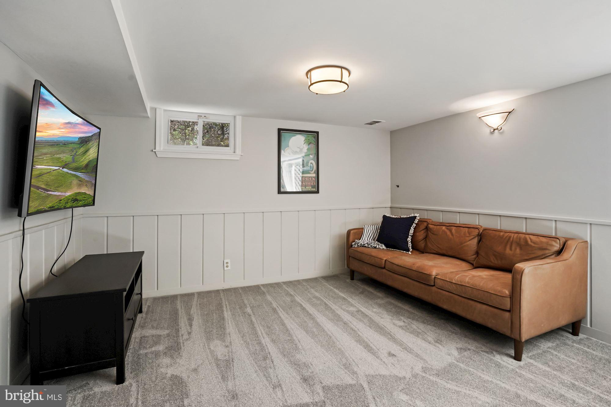4921 Ridgewood Road Alexandria, VA 22312 - Photo 26 of 48 Lower level rec room