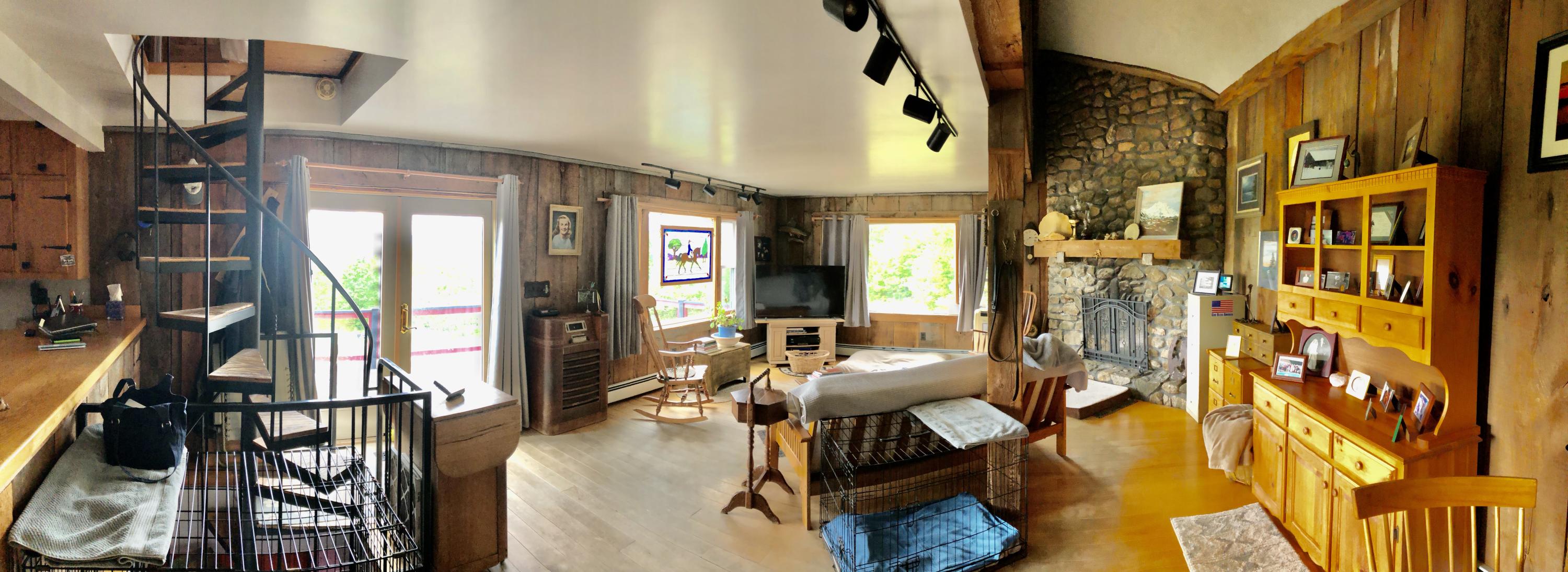 428 Black Mountain Road Harrison, ME 04040 - Photo 24 of 49 living rm pano