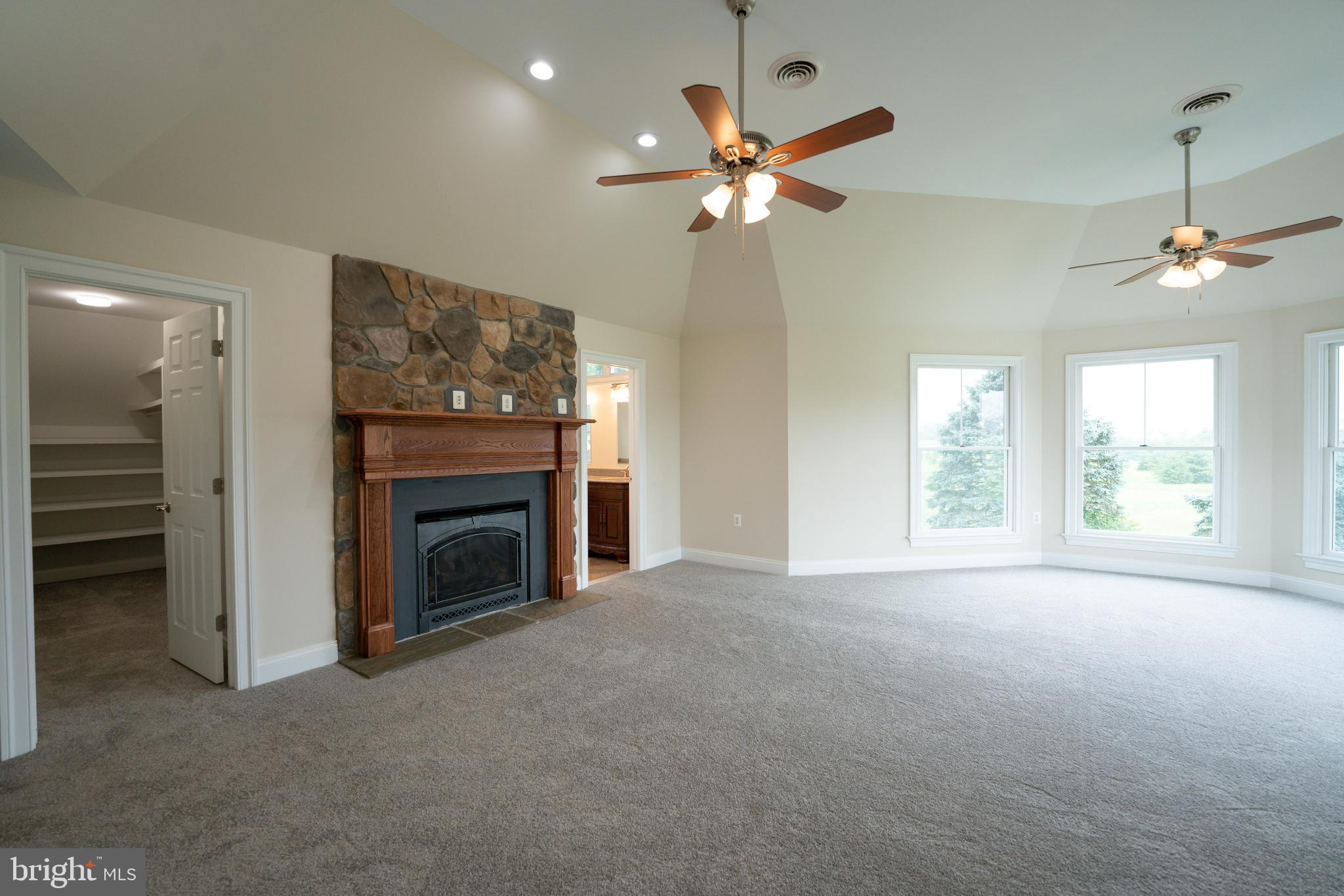 9731 Clemsonville Road Union Bridge, MD 21791 - Photo 21 of 65 Primary bedroom with fireplace and seating area