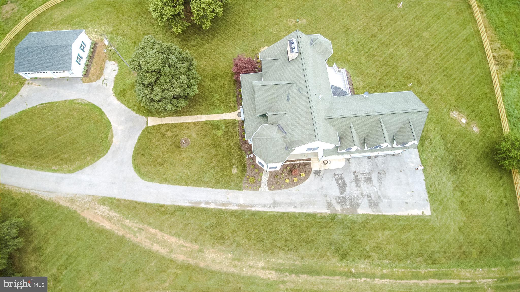 9731 Clemsonville Road Union Bridge, MD 21791 - Photo 53 of 65 top view of yard and detached garage