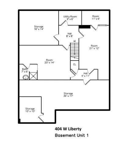 $1,600,000 | 404 West Liberty Street, Ann Arbor, MI 48103