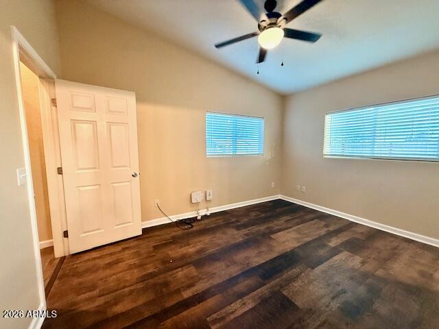 324 South Ocotillo Drive Apache Junction, AZ 85120 - Photo 9 of 14 a view of an empty room with window and a ceiling fan