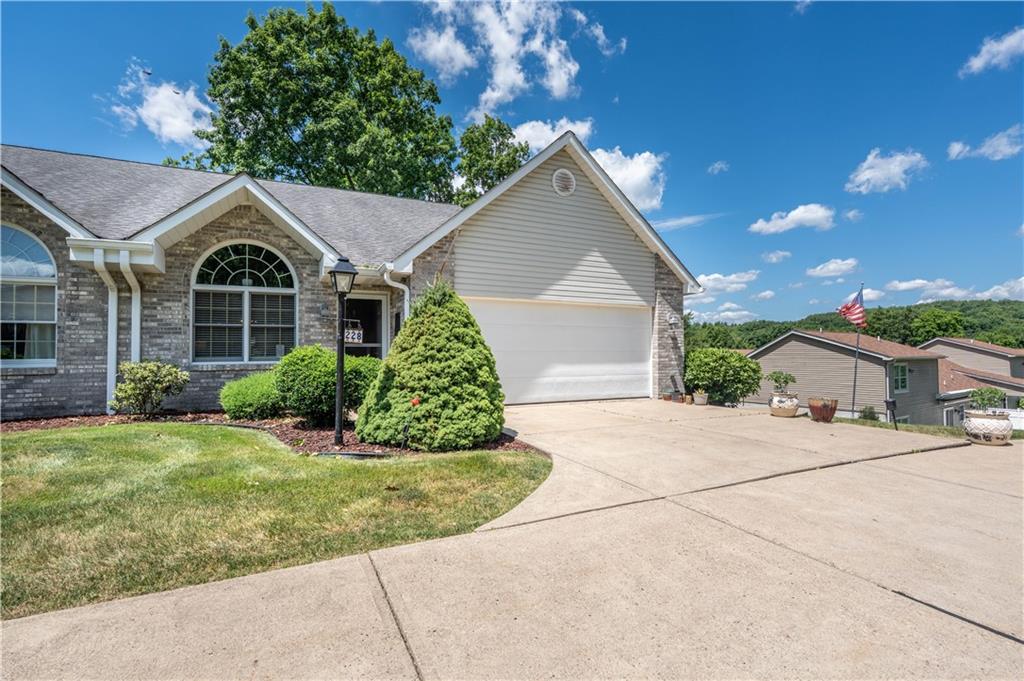 228 Country View Drive Lower Burrell, PA 15068 - Photo 1 of 49 a view of a house with a yard