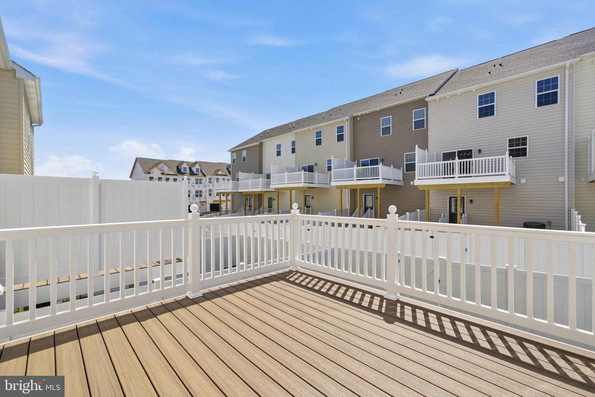 106 Potomac Court Prince Frederick, MD 20678 - Photo 43 of 47 a view of balcony with wooden floor