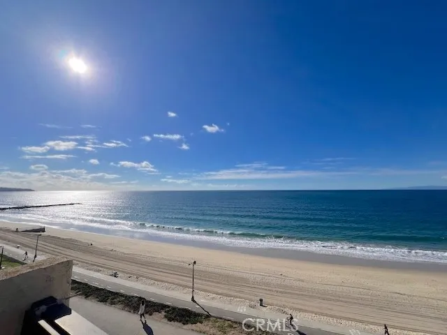 a view of beach and ocean