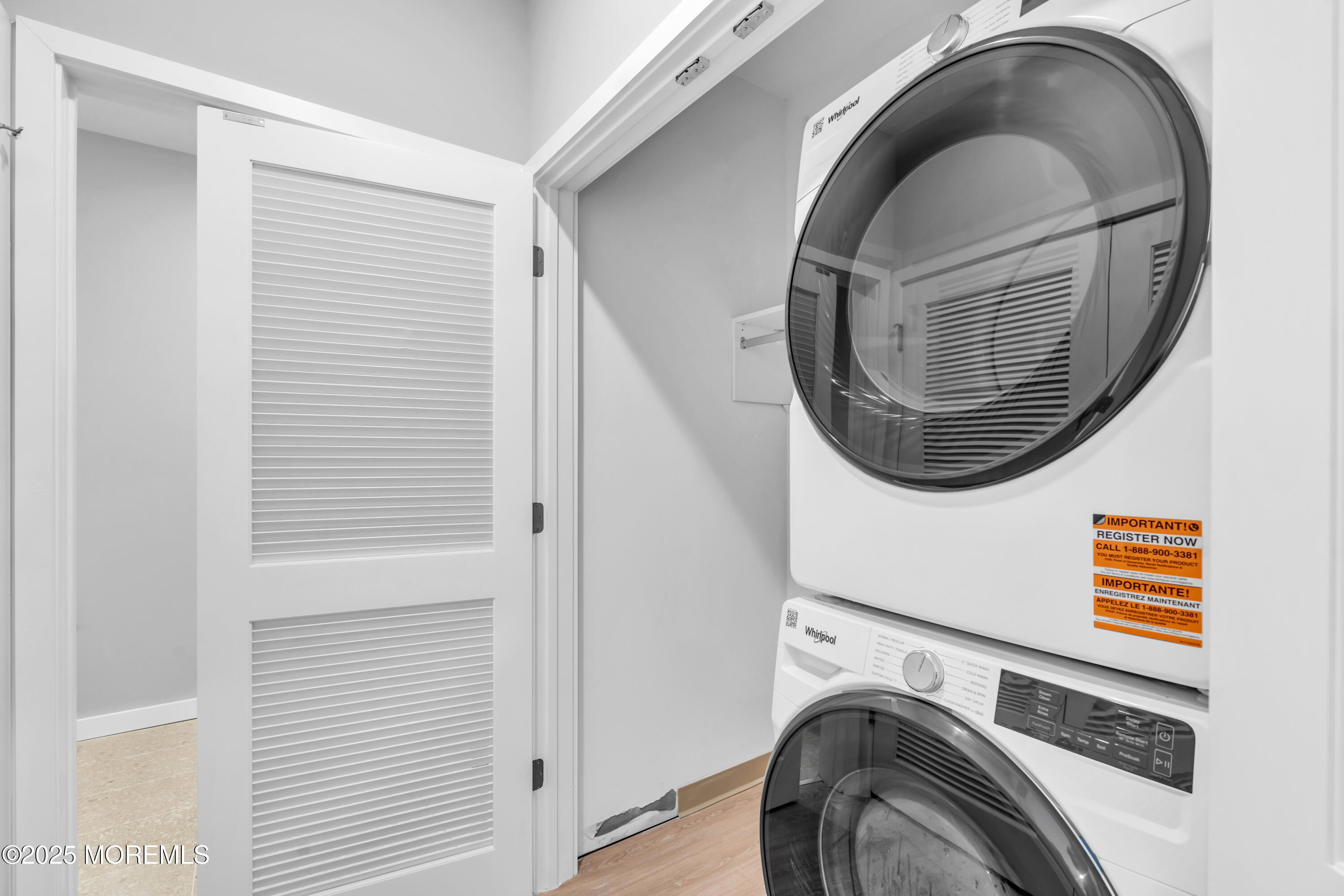 120 Monmouth Street, Unit NAVESINK111 Red Bank, NJ 07701 - Photo 17 of 38 a utility room with dryer and washer