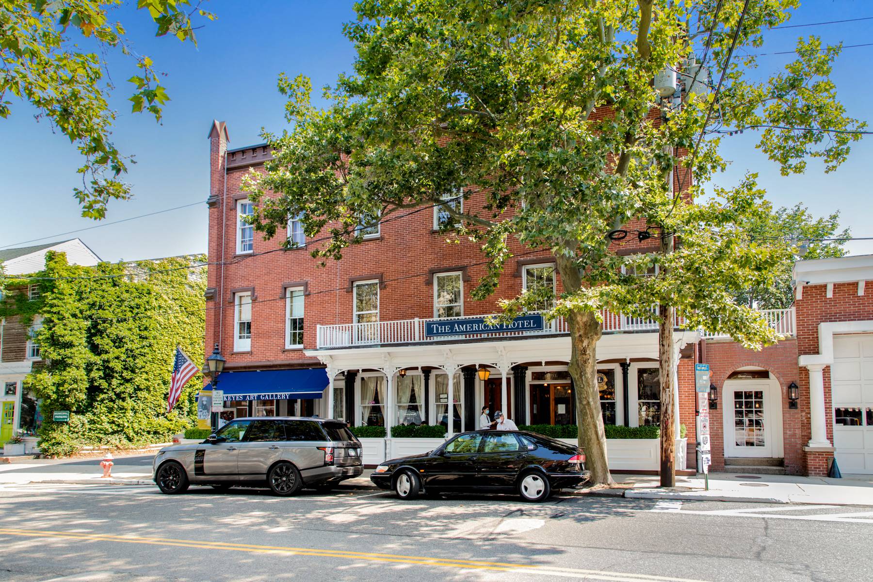 1095 Millstone Road Sag Harbor, NY 11963 - Photo 19 of 19 a car parked in front of a houses