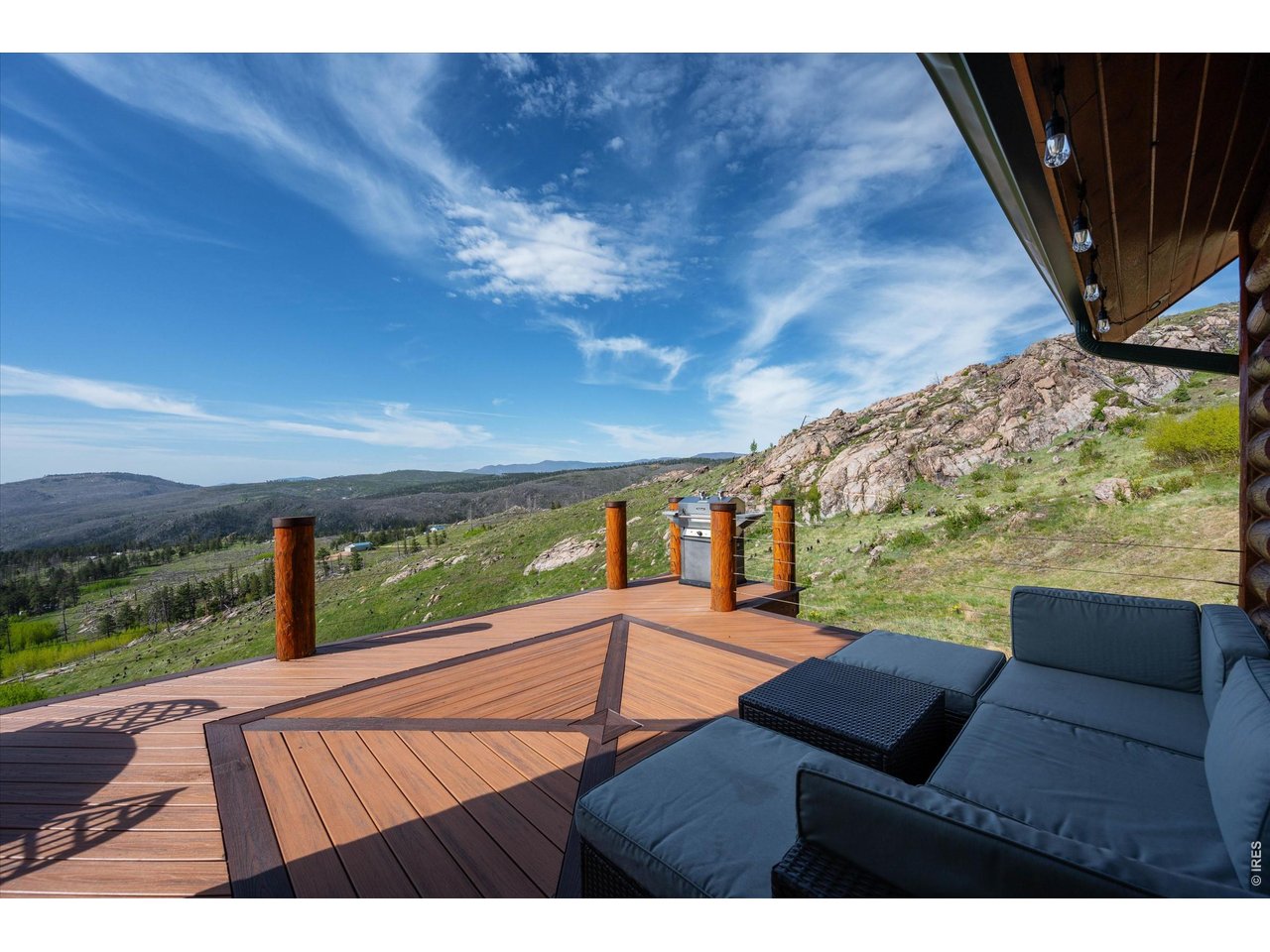 4119 Davis Ranch Road Bellvue, CO 80512 - Photo 19 of 47 The rock outcroppings is a popular area with the deer