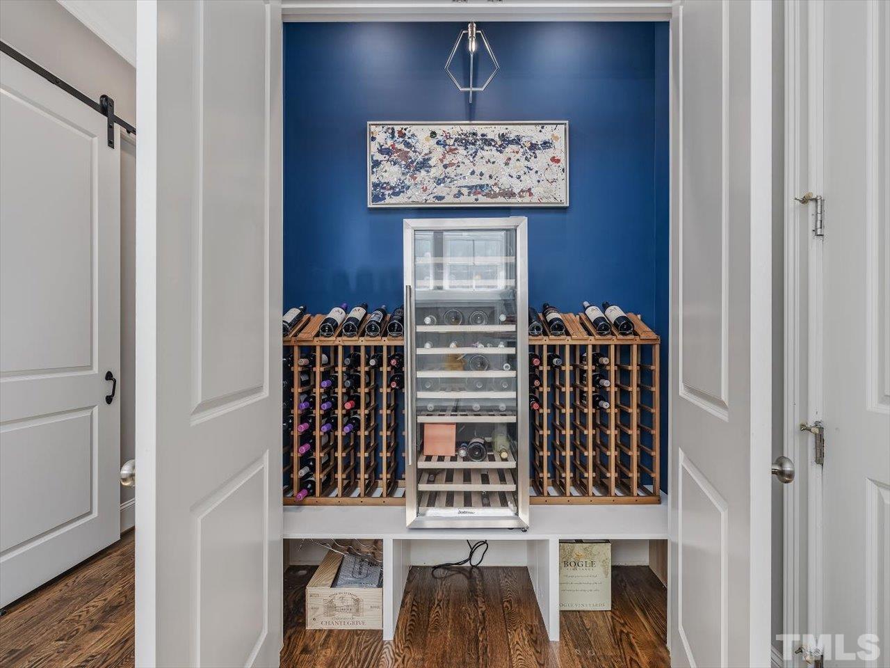6427 Rosny Road Raleigh, NC 27613 - Photo 27 of 53 a view of barbecue area with wooden floor
