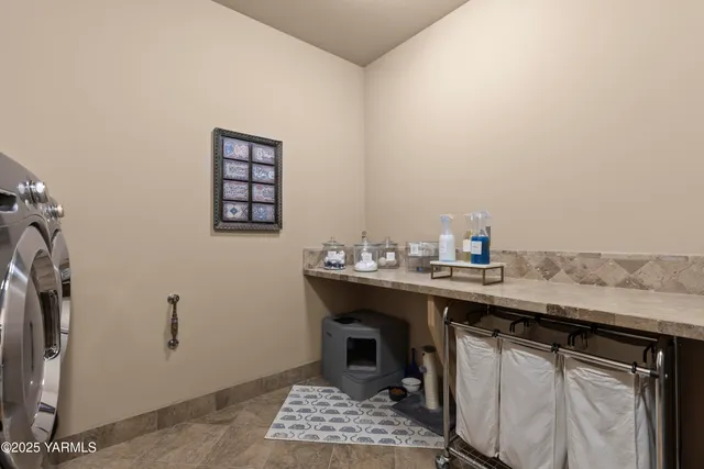 a view of a livingroom with furniture and a couch