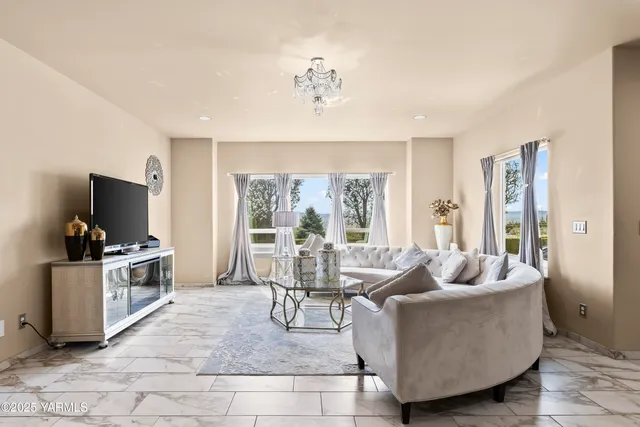 a spacious bedroom with a bed and a walk in closet