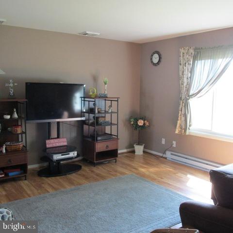 385 West Ridge Road Elizabethtown, PA 17022 - Photo 5 of 33 a living room with furniture a flat screen tv and a window