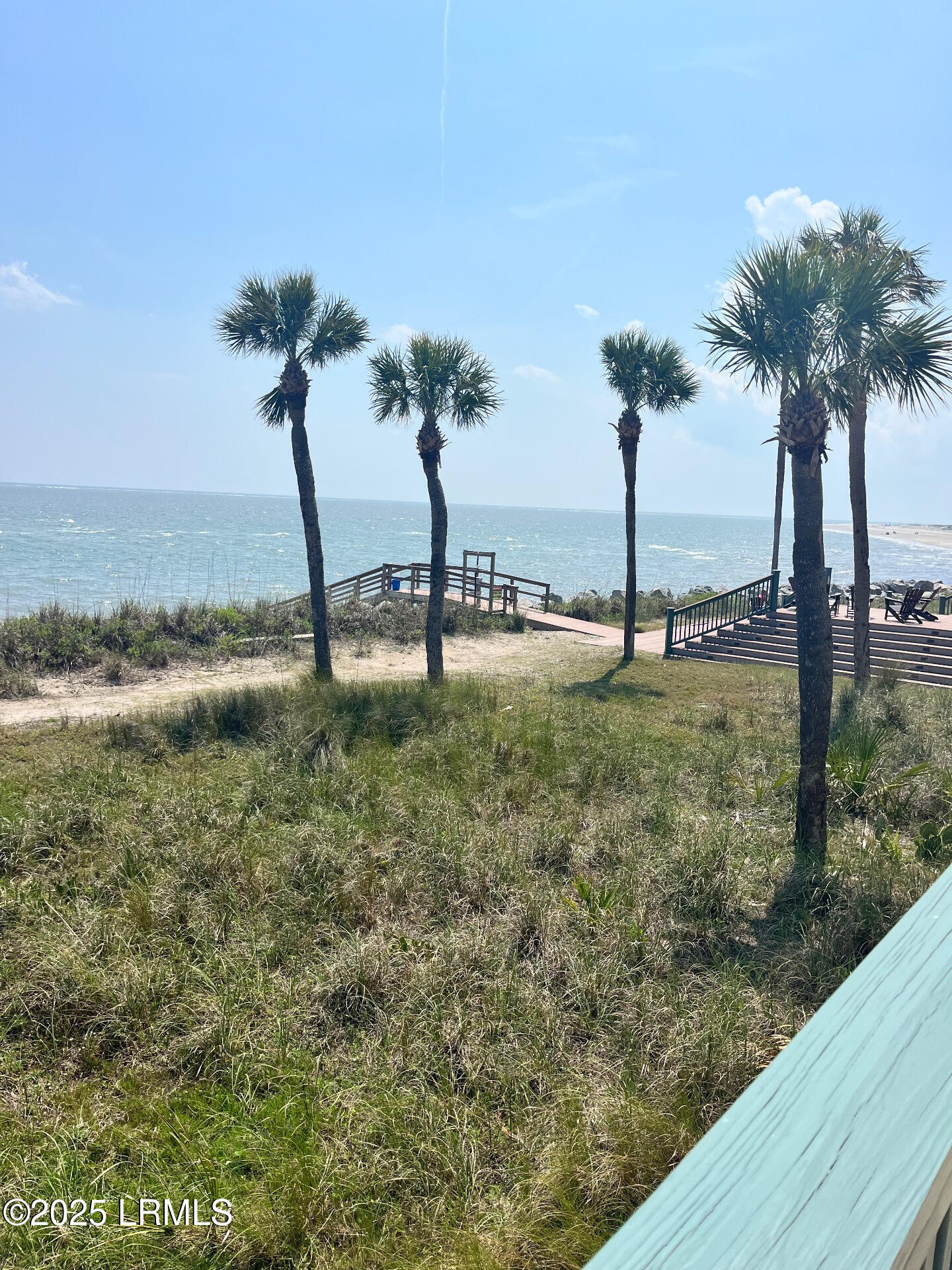 641 Newhaven Court, Unit 641 Fripp Island, SC 29920 - Photo 19 of 23 View with steps to the beach at low tide