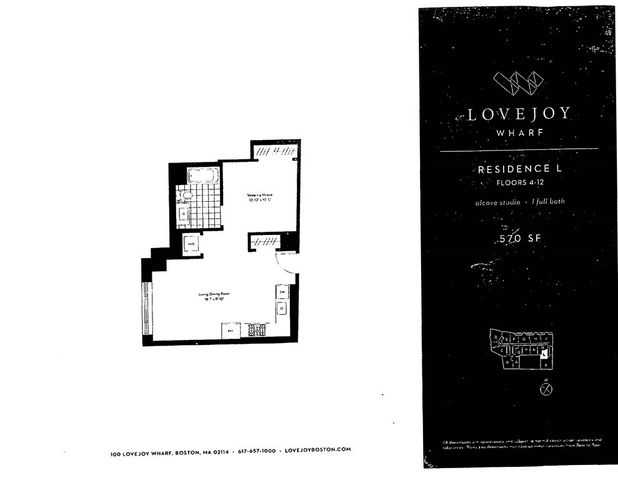 $668,000 | 100 Lovejoy Place, Unit 5L, Boston, MA 02114