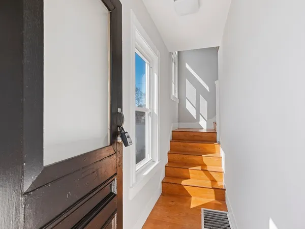 wooden floor in an empty room