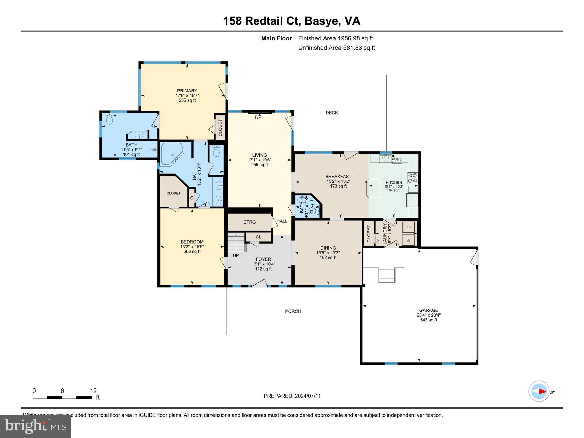 158 Redtail Court Basye, VA 22810 - Photo 28 of 79 Main Floor