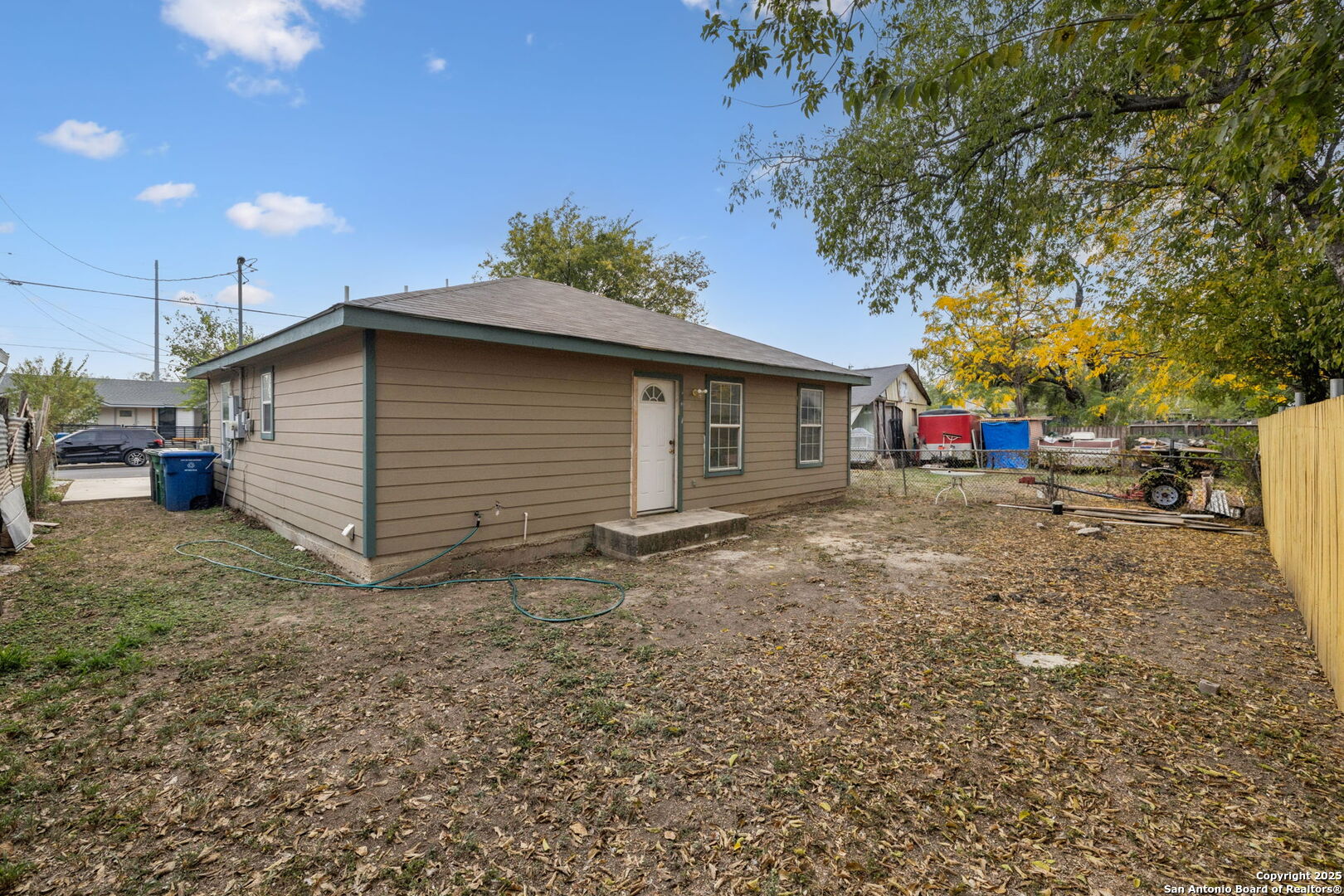 1349 Rivas Street San Antonio, TX 78207 - Photo 33 of 35 a view of a house with backyard