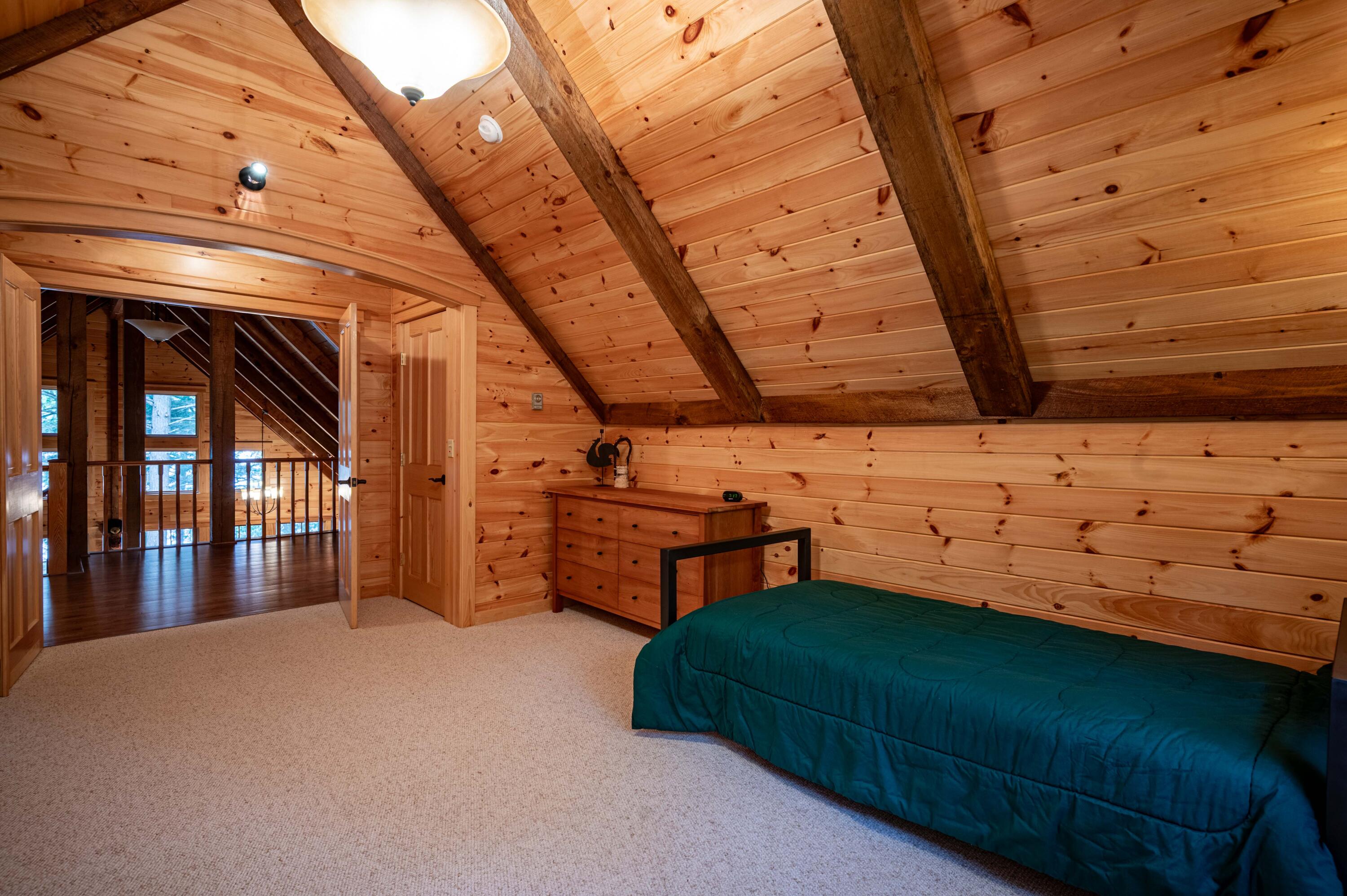 2525 North Point Road Raquette Lake, NY 13436 - Photo 42 of 48 Loft Bedroom
