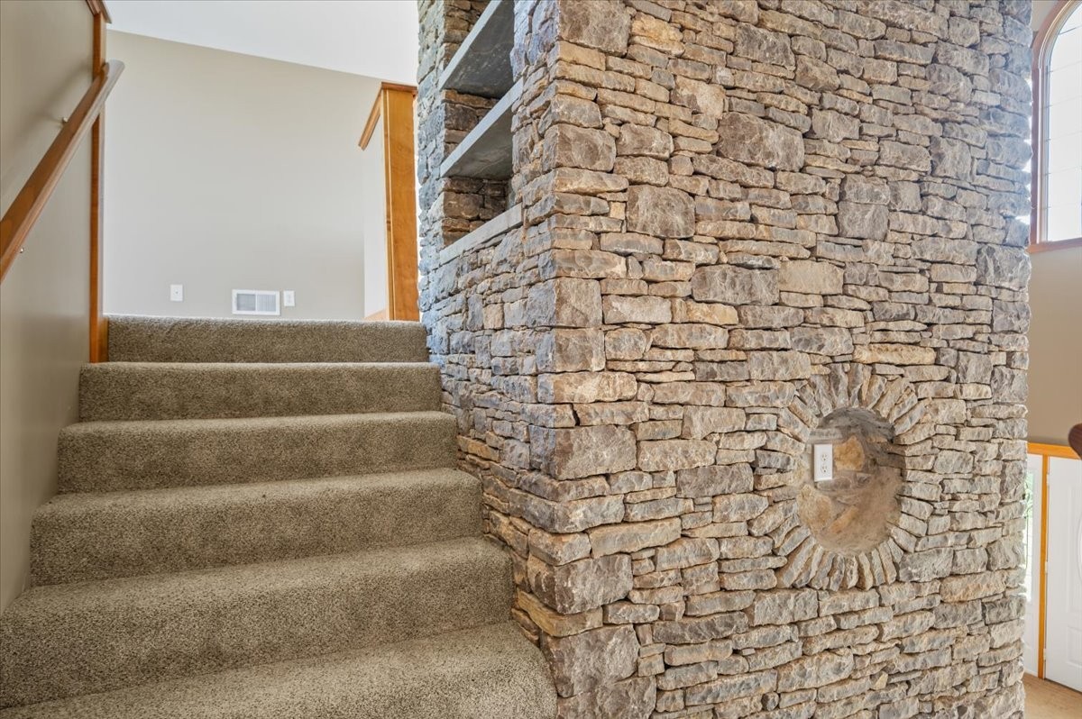 216 Old Wolf Hill Road Bethpage, TN 37022 - Photo 42 of 70 a view of staircase with white walls