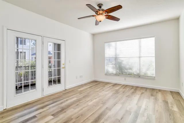 a bathroom with a sink a mirror and a shower