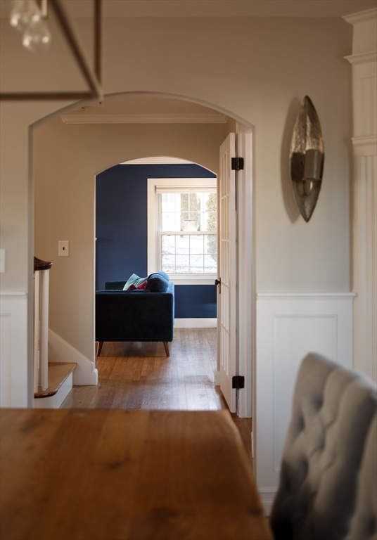 23 Regina Road Newton, MA 02466 - Photo 10 of 33 a view of a livingroom with a couch and fireplace